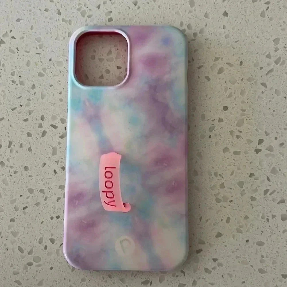 iPhone 12 Pro Max Loopy Tye dye case